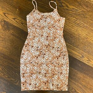 fitted mini dress